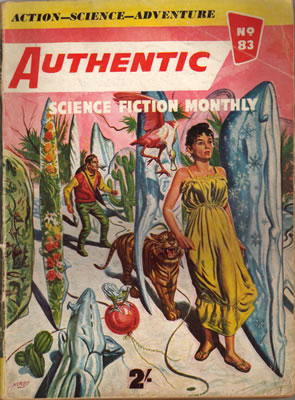 Authentic Science Fiction No: 83 - Aug 1957