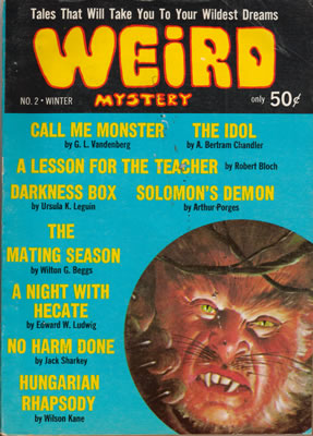 Weird Mystery - Win 1970