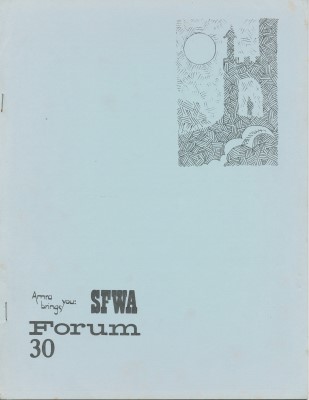 SFWA Forum No: 30 - Jun 1973